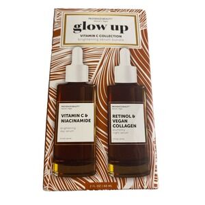 Provence Beauty Glow Up Vitamin C Retinol Niacinamide Brightening Serum Set‎ 2pk